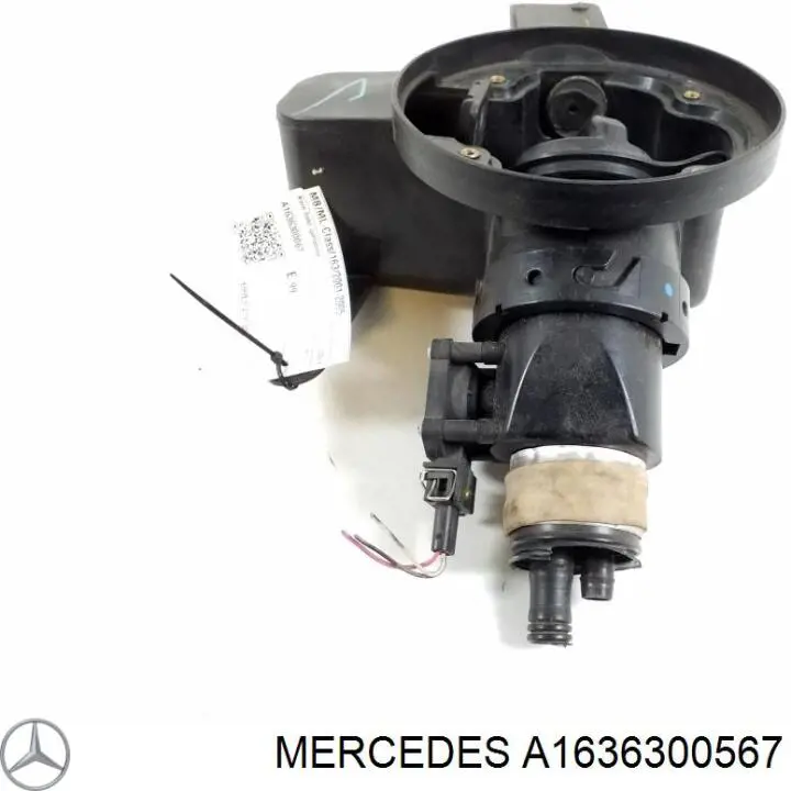 Boca de llenado del depósito de combustible Mercedes A1636300567 precio, desde 39,20 EUR