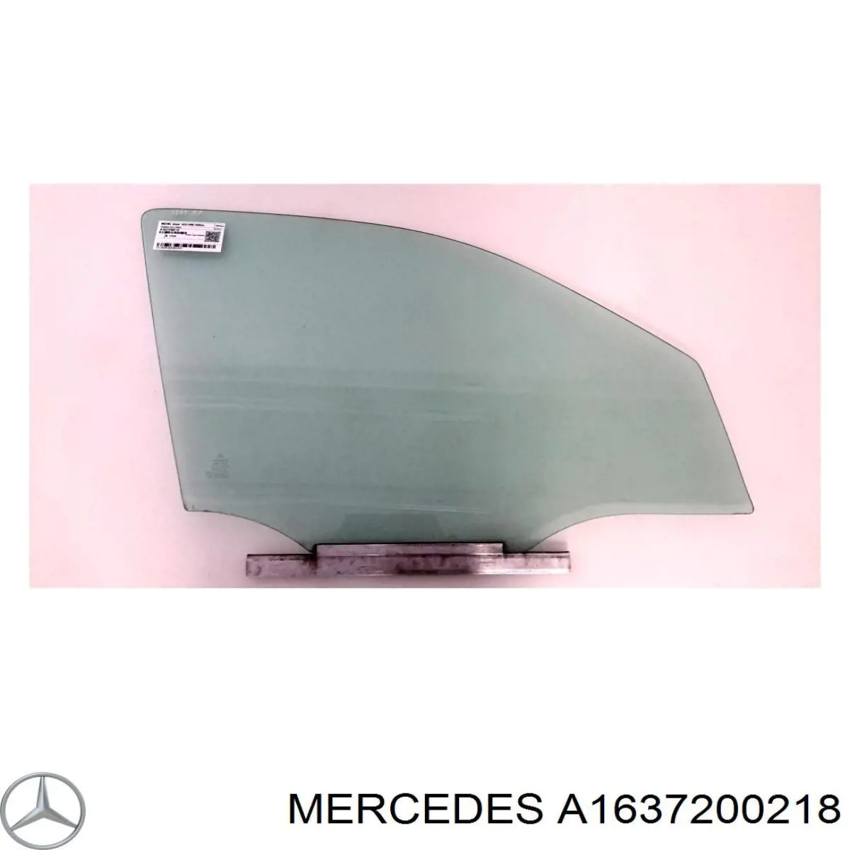 A1637200218 Mercedes luna de puerta delantera derecha