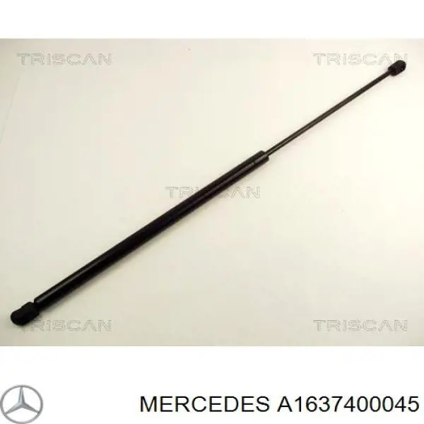Amortiguador de maletero Mercedes A1637400045 precio, desde 17,10 EUR