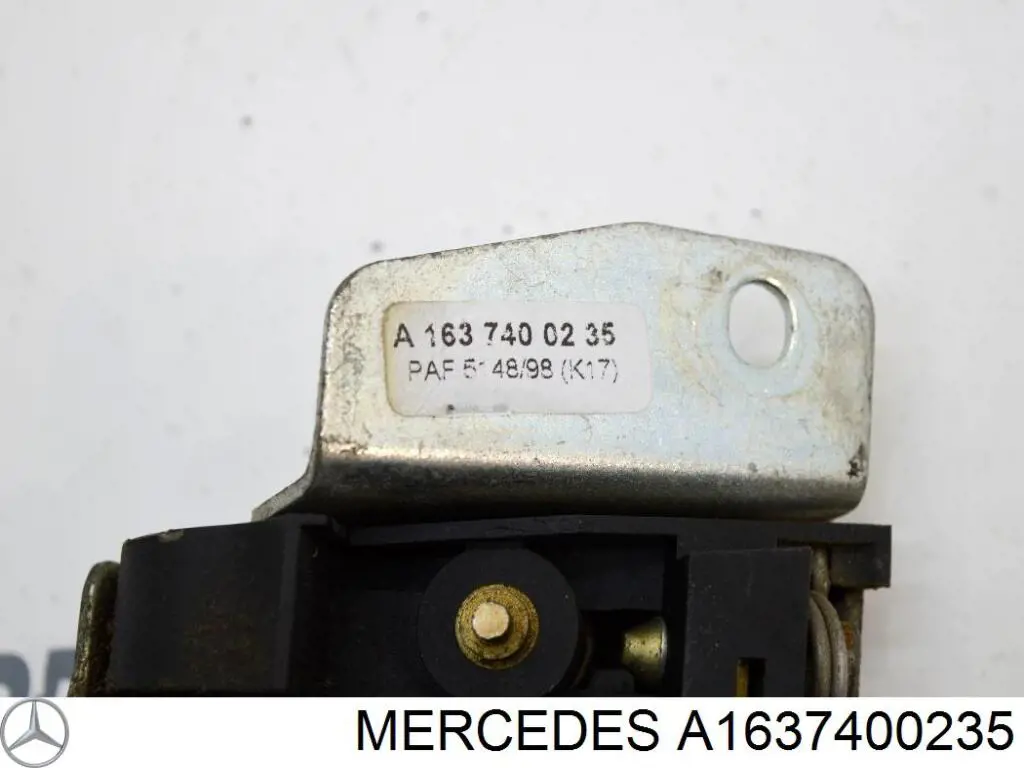 Comprar A1637400235 Mercedes Cerradura de puerta de maletero