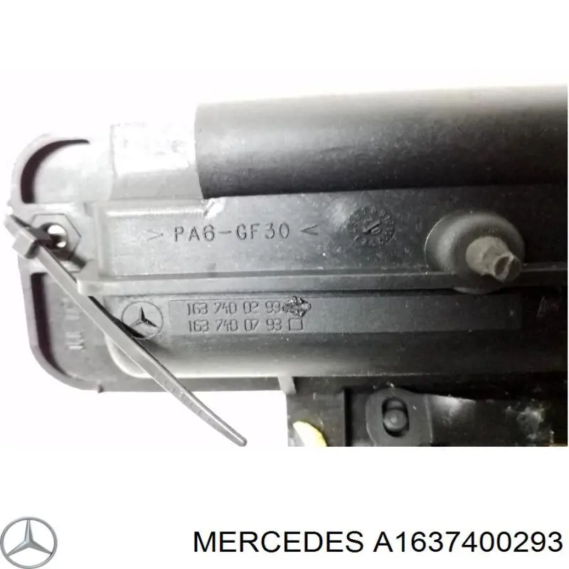 Comprar A1637400293 Mercedes Tirador de puerta de maletero exterior