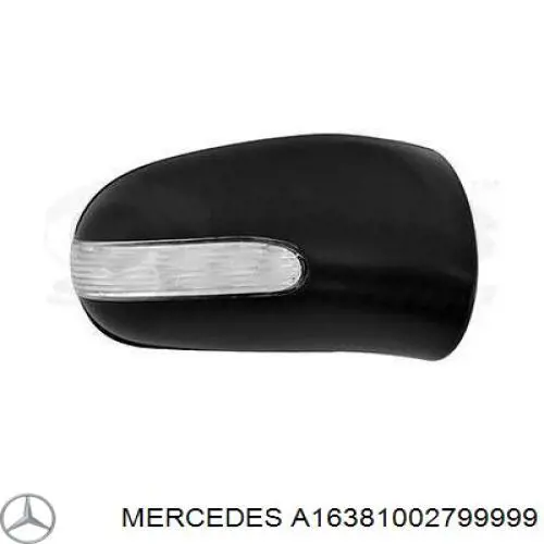 A16381002799999 Mercedes superposicion(cubierta De Espejo Retrovisor Derecho)