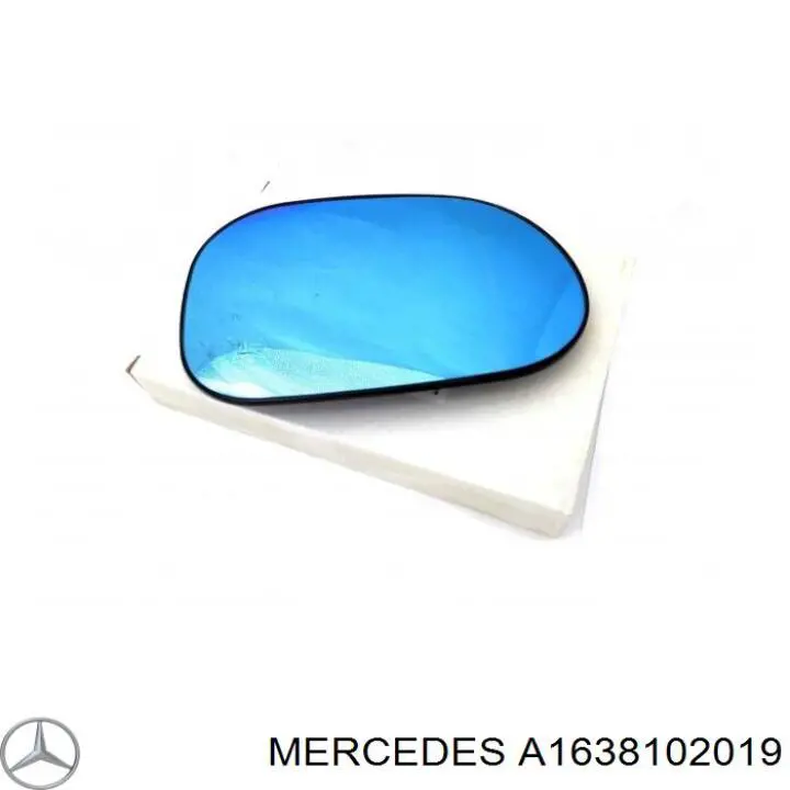 55322048 Jumasa cristal de espejo retrovisor exterior derecho