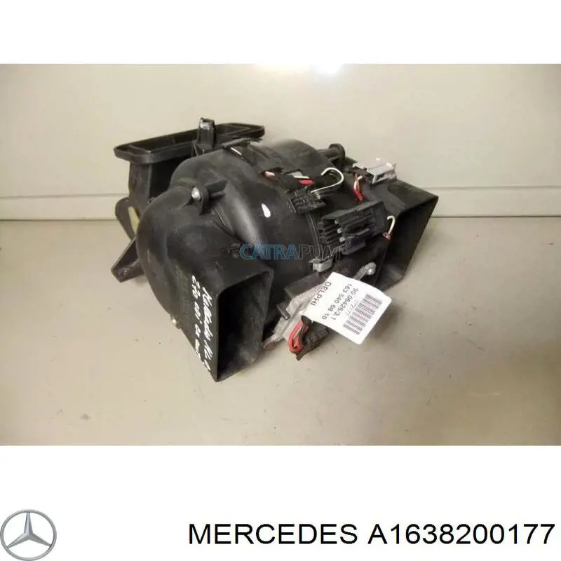 Pestaña del faro izquierdo Mercedes A1638200177