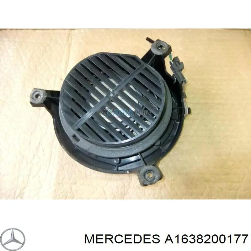 A1638200177 Mercedes Pestaña del faro izquierdo