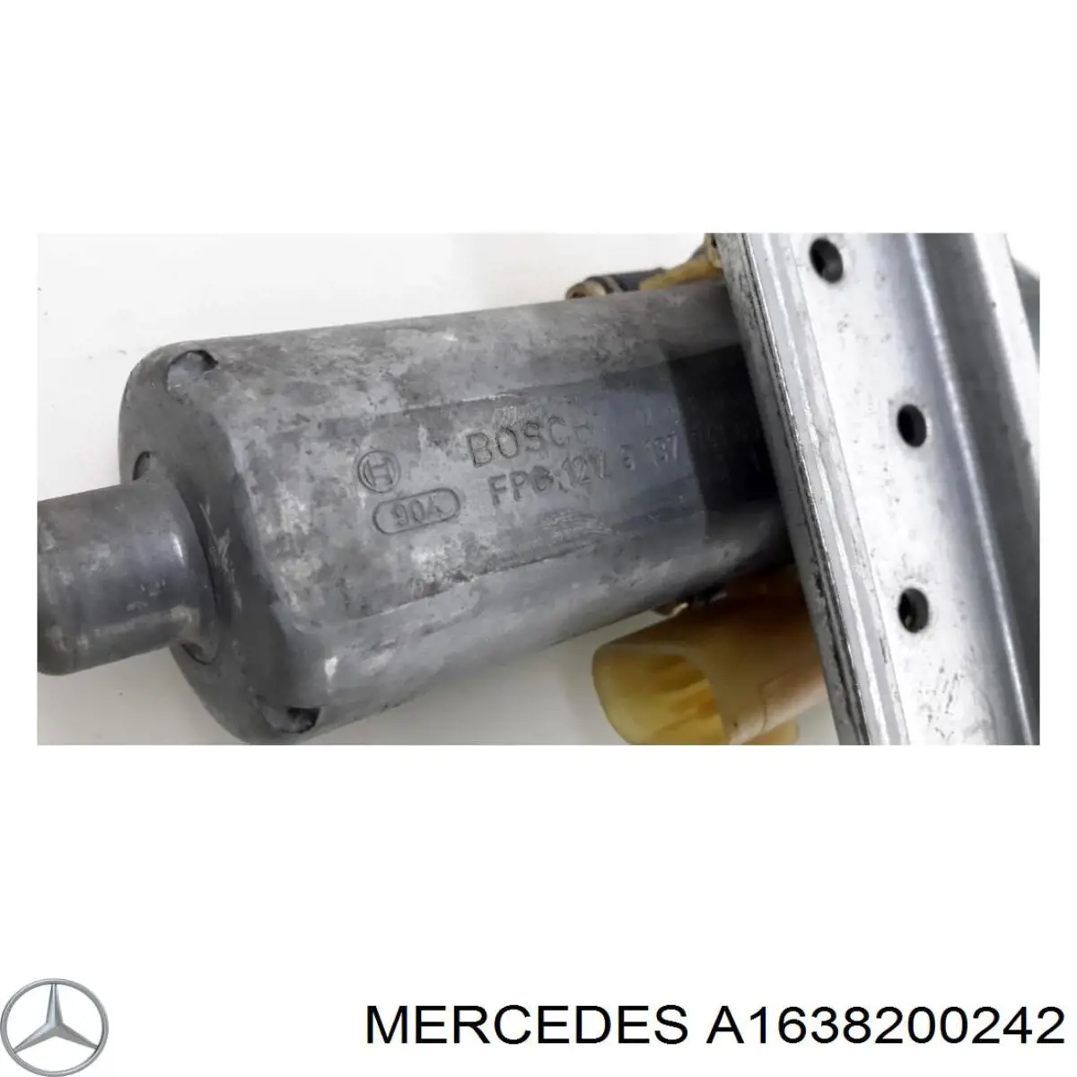 A1638200242 Mercedes motor eléctrico, elevalunas, puerta trasera derecha
