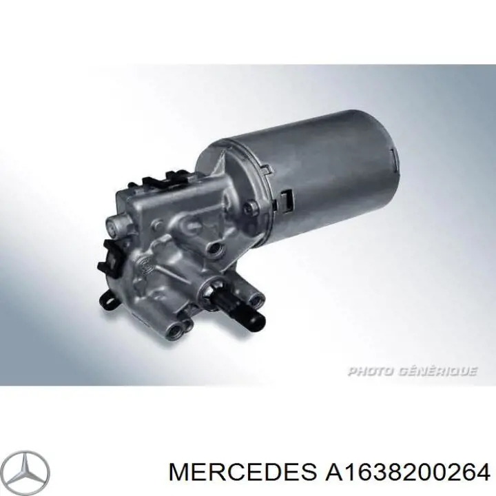 A1638200264 Mercedes piloto posterior derecho