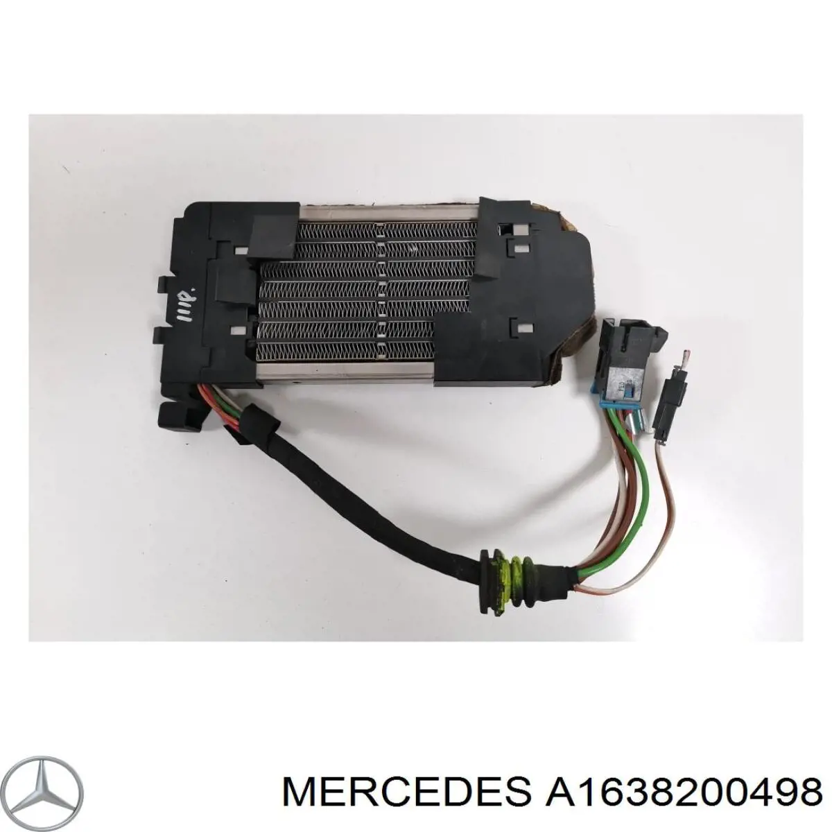 Comprar 1638200498 Mercedes Calentador eléctrico de aire para el sistema de calefacción del habitáculo