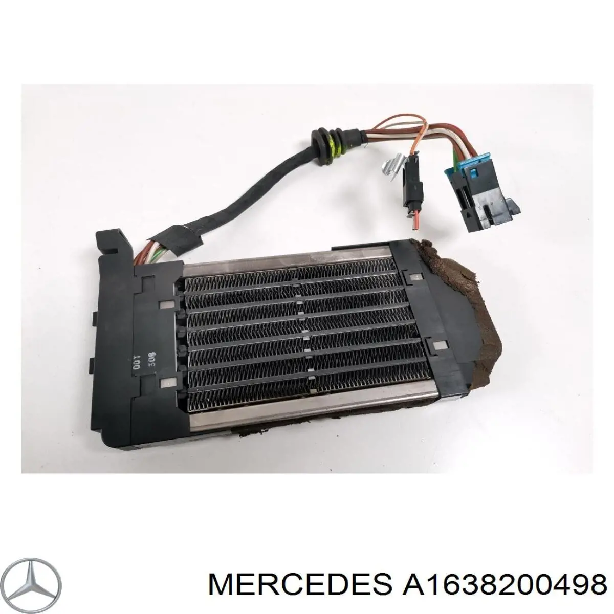 1638200498 Mercedes Calentador eléctrico de aire para el sistema de calefacción del habitáculo