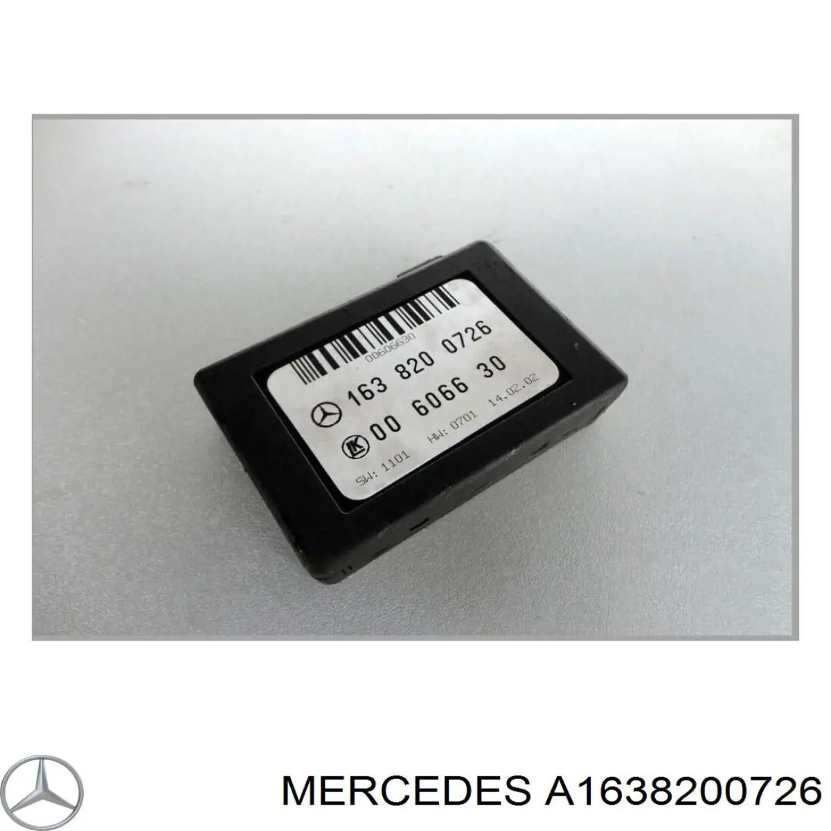 A1638200726 Mercedes sensor de lluvia