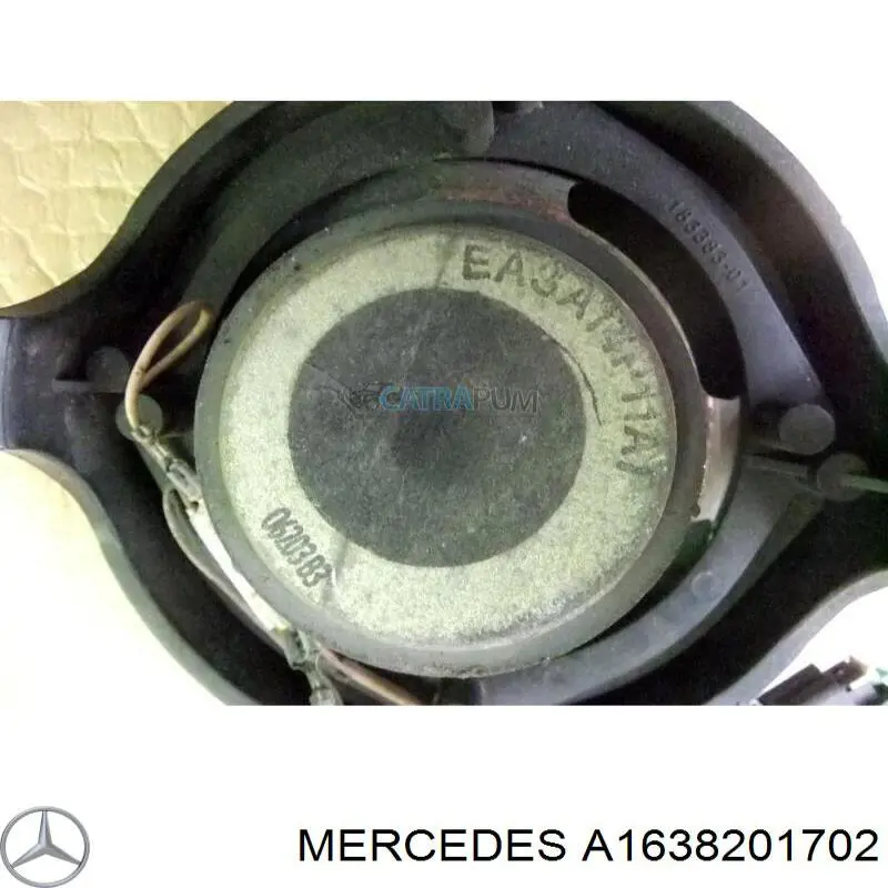 A1638201702 Mercedes altavoz de puerta trasera
