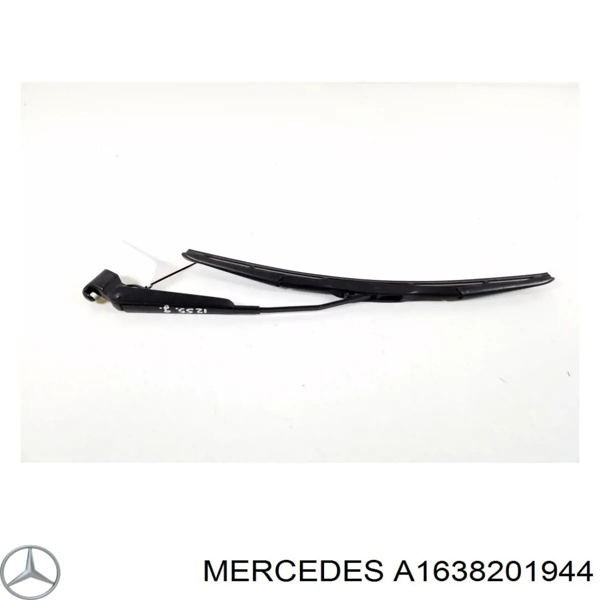 1638201944 Mercedes brazo del limpiaparabrisas, trasero