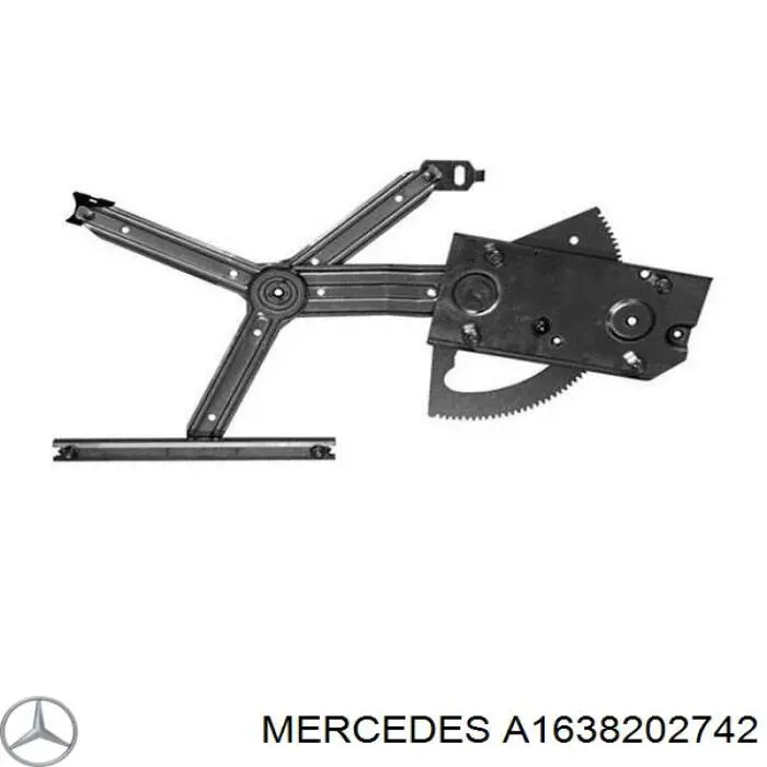 A1638202742 Mercedes motor del elevalunas eléctrico