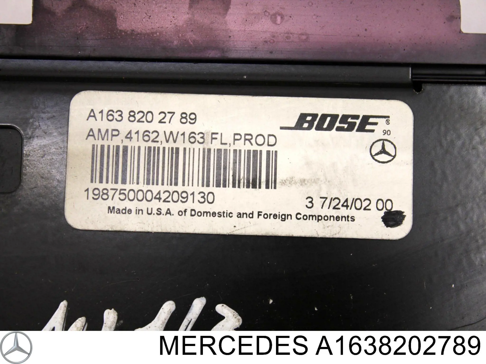 Comprar A1638202789 Mercedes 