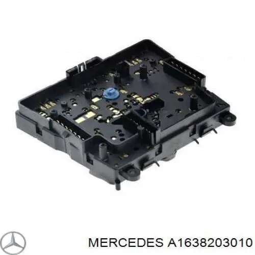 A1638203010 Mercedes unidad de control elevalunas consola central