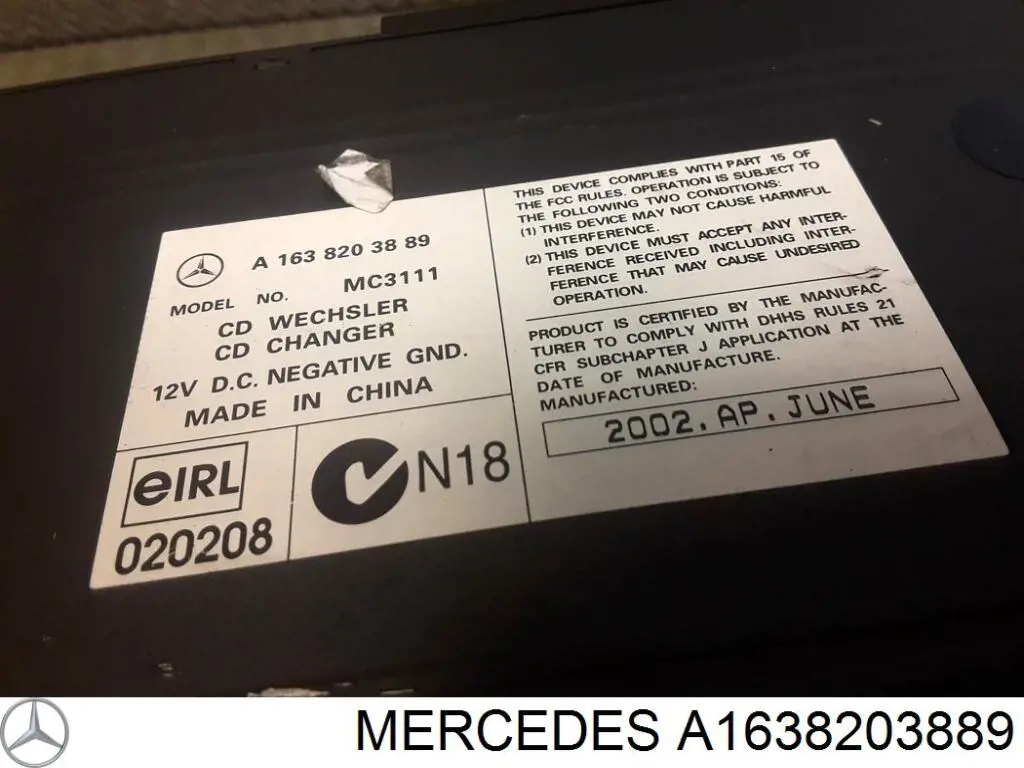 Cambiador Mercedes ML/GLE (W163)