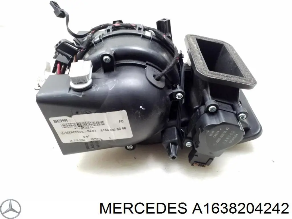 A1638204242 Mercedes motor eléctrico, ventilador habitáculo