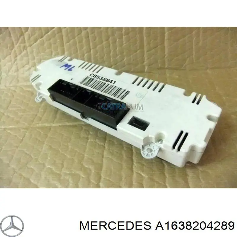 Comprar 1638204989 Mercedes Unidad de control aire acondicionado