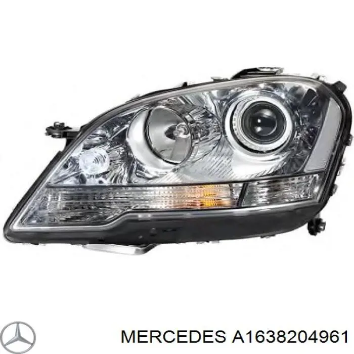 A1638204961 Mercedes faro izquierdo