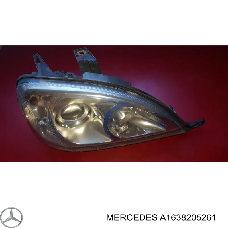 Faro derecho Mercedes A1638205261 precio, desde 406,56 EUR