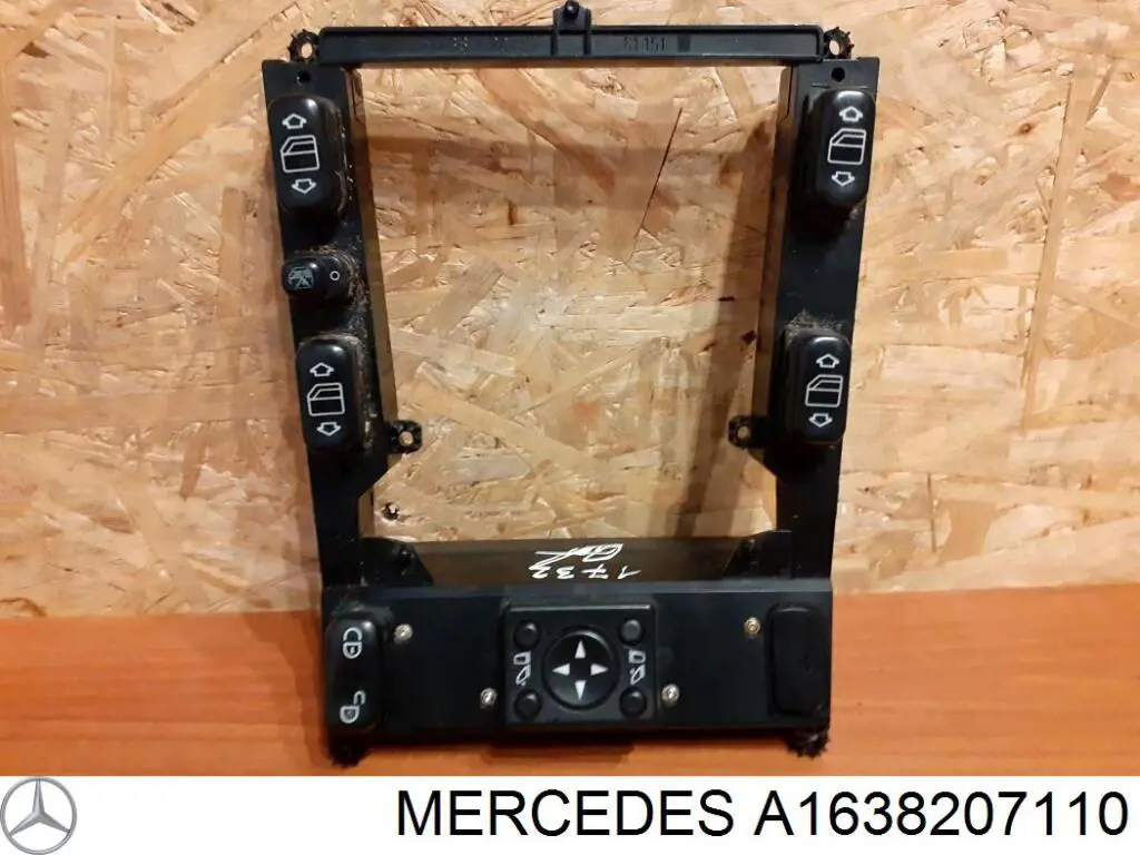 Comprar A1638207110 Mercedes Unidad de control de elevalunas de la consola central