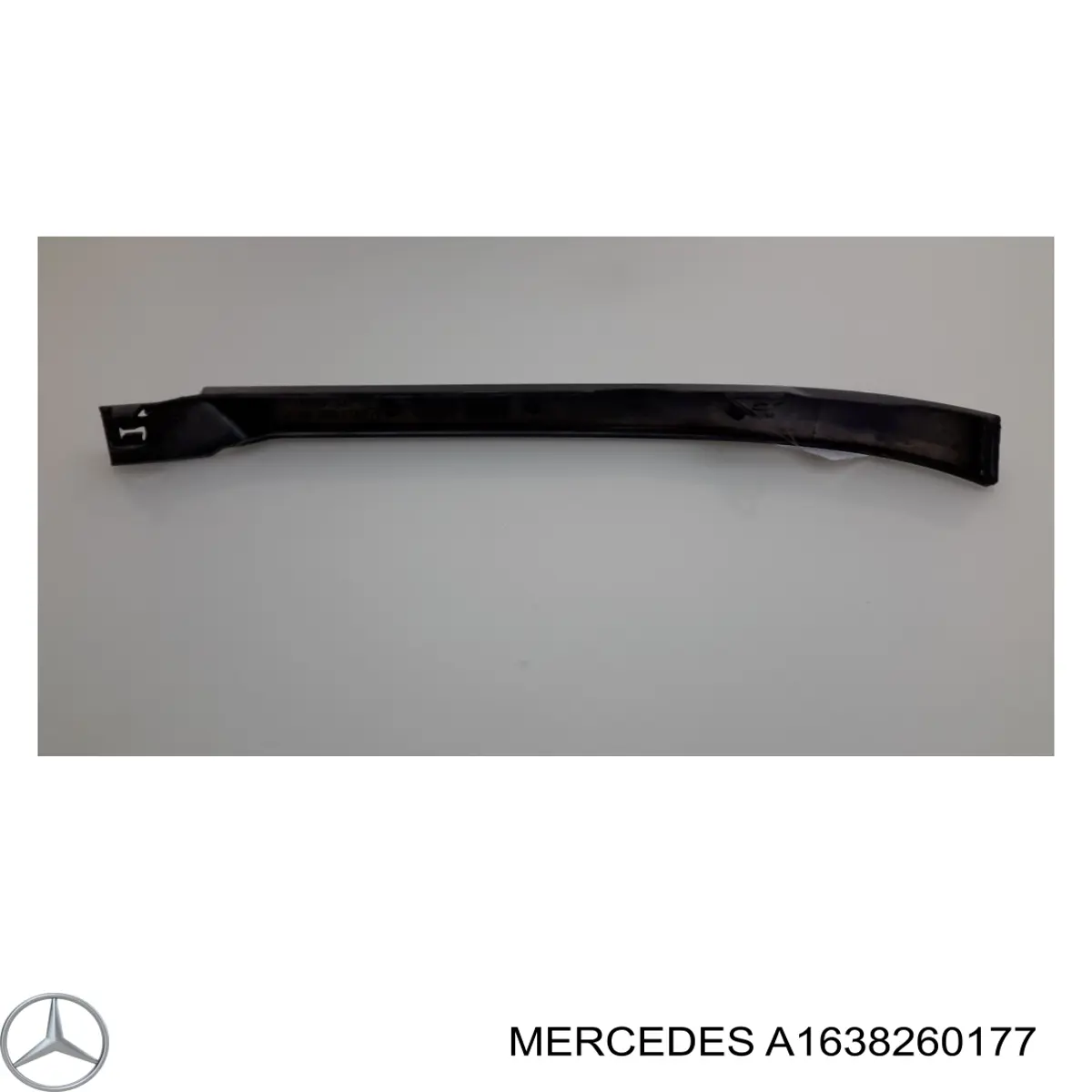 A1638260177 Mercedes listón del faro izquierdo