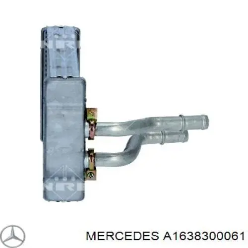 Radiador de calefacción Mercedes A1638300061 precio, desde 81,31 EUR