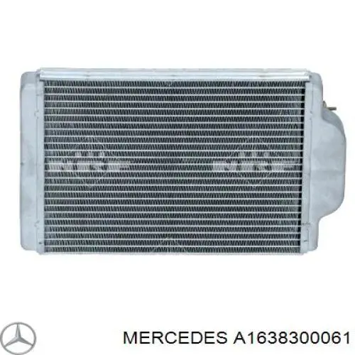 A1638300061 Mercedes Radiador interior