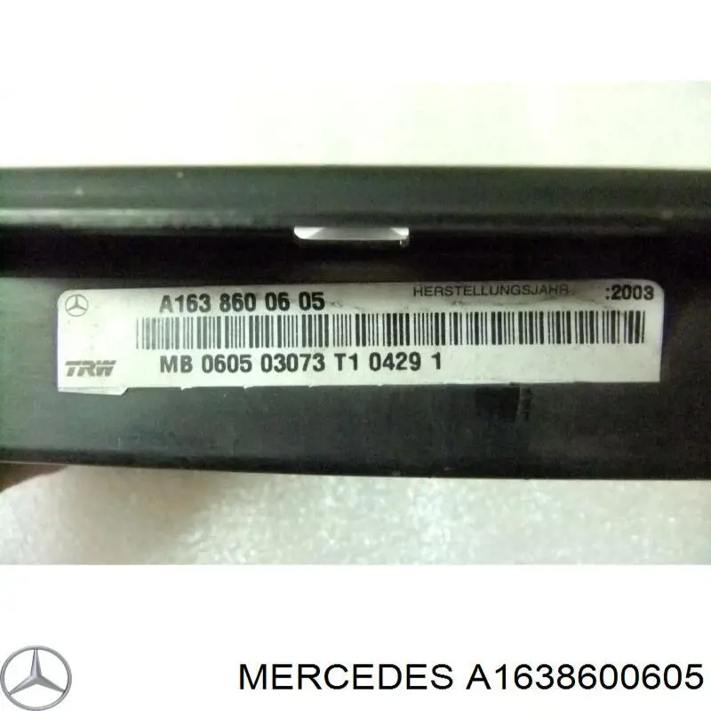 Airbag de puerta delantera izquierda Mercedes A1638600605 precio, desde 30,49 EUR