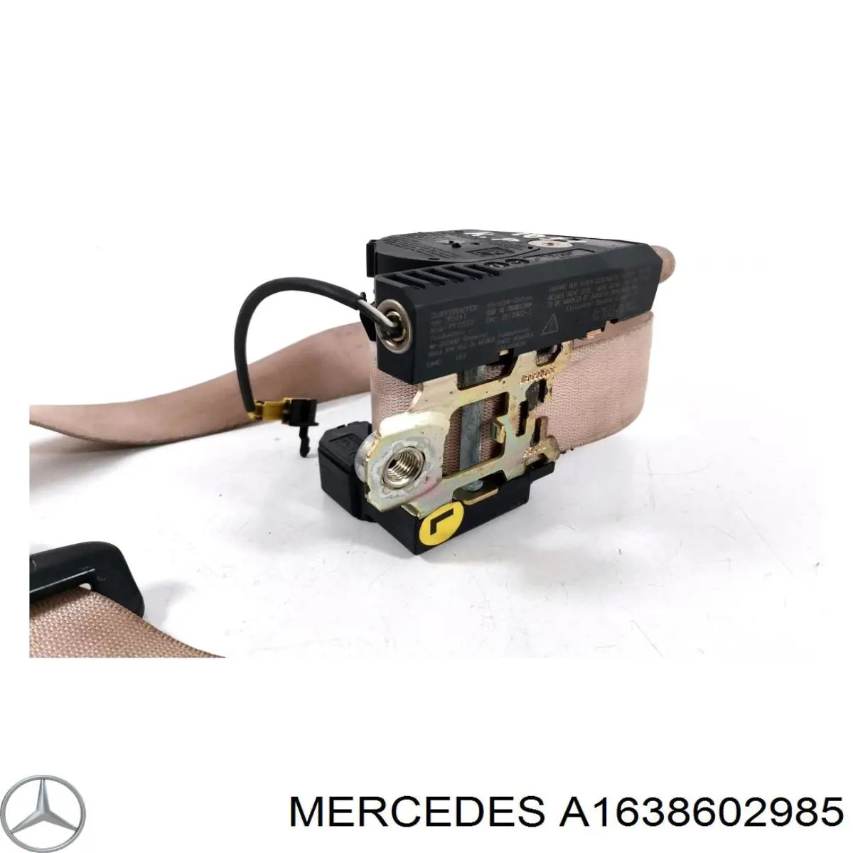 Comprar A1638602985 Mercedes Cinturón de seguridad delantero izquierdo