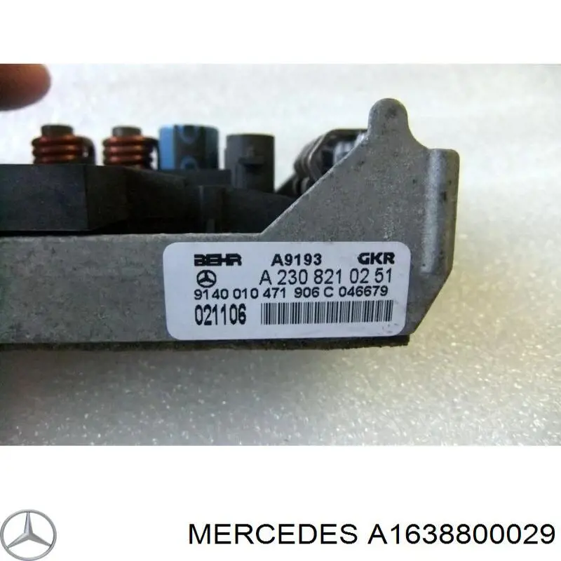 Comprar A1638800029 Mercedes Amortiguador de capó