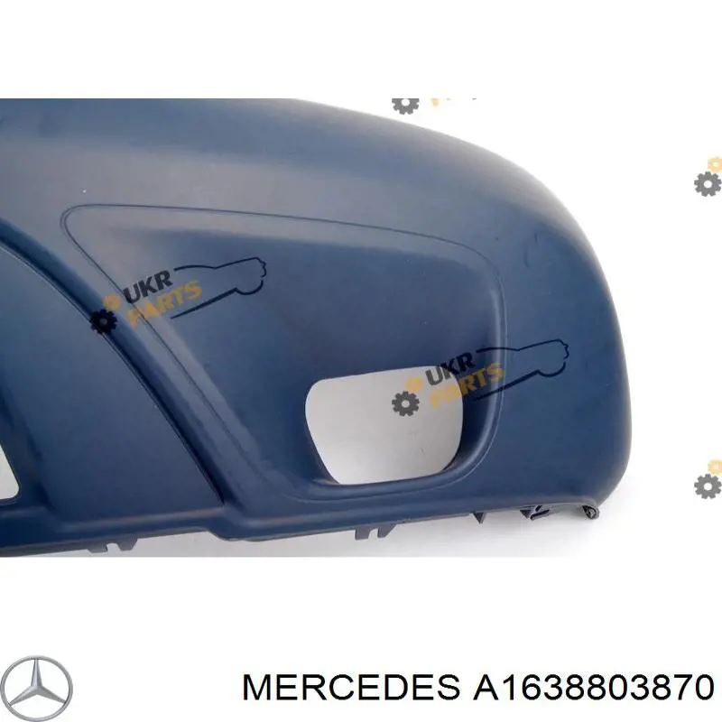 Parachoques delantero Mercedes A1638803870 precio, desde 213,94 EUR