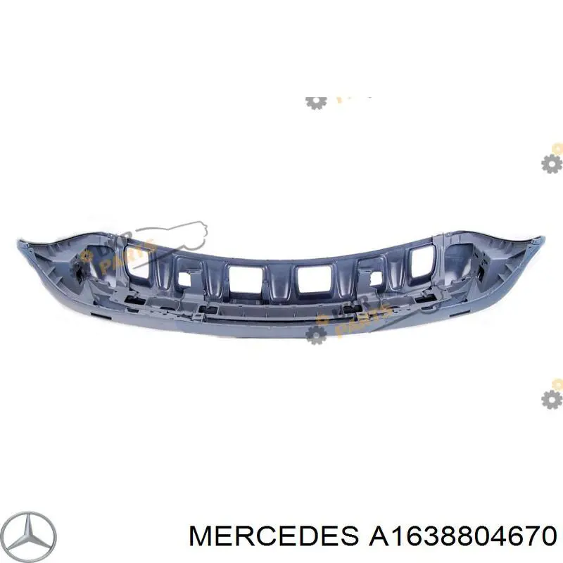 A1638804670 Mercedes parachoques delantero