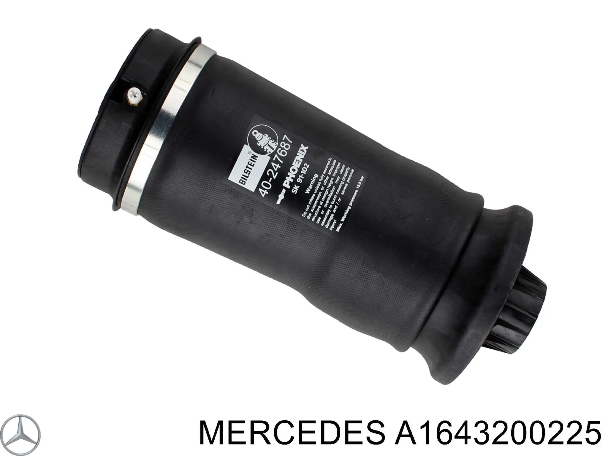Bolsa de aire del eje trasero Mercedes A1643200225 precio, desde 149,79 EUR