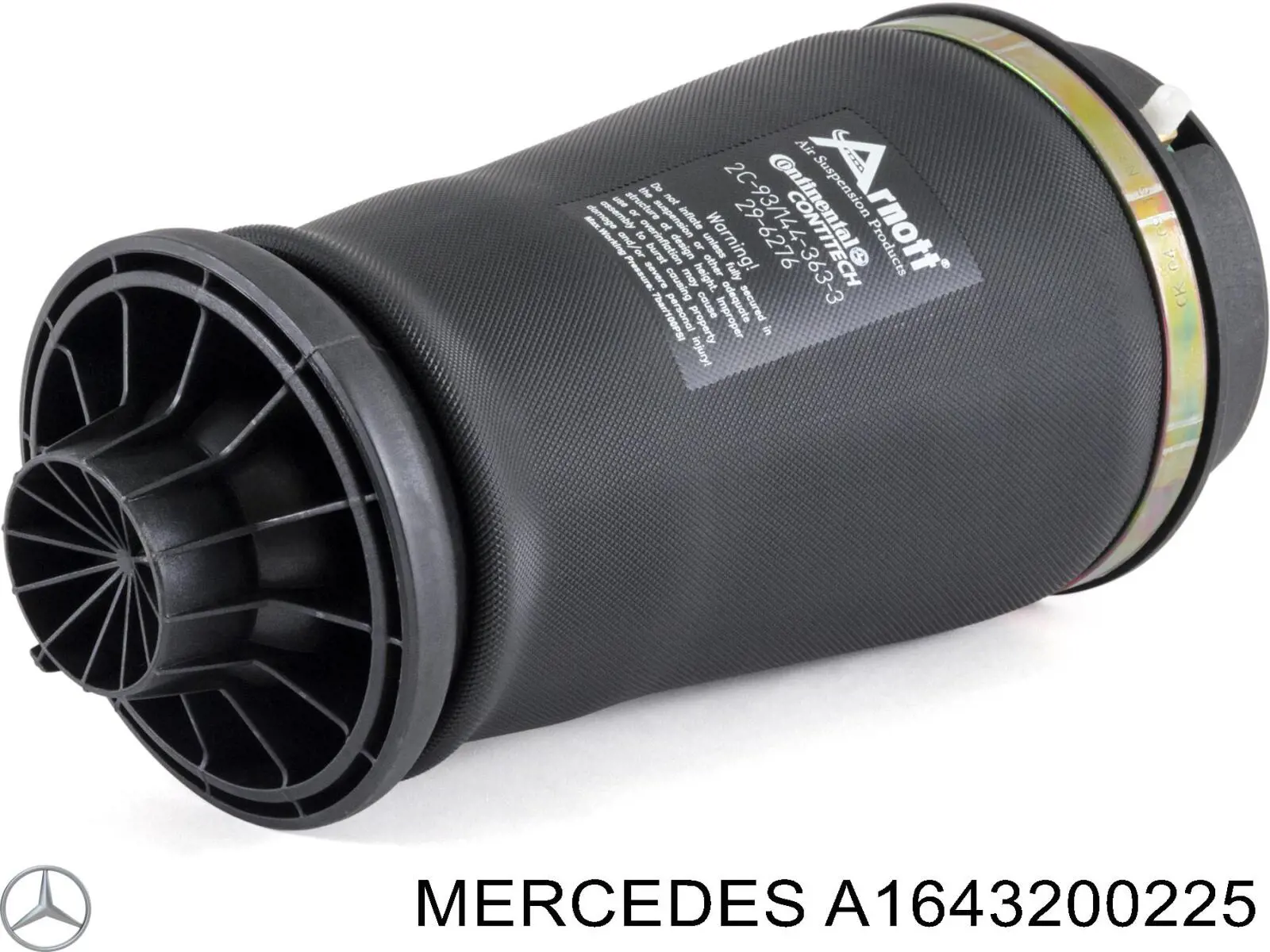 Comprar A1643200225 Mercedes Bolsa de aire del eje trasero