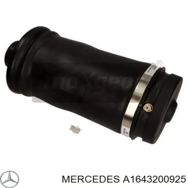 Bolsa de aire del eje trasero A1643200925 Mercedes