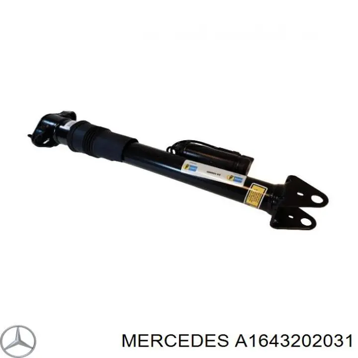 A1643202031 Mercedes amortiguador trasero