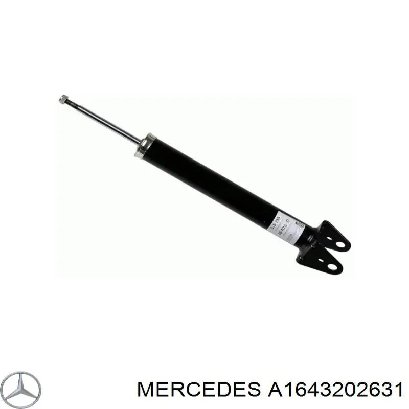 A1643202631 Mercedes amortiguador trasero