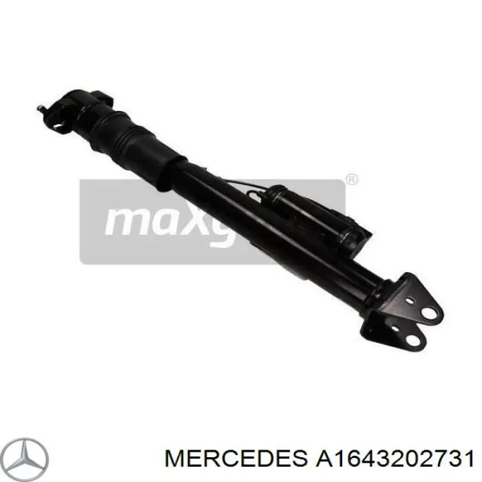 Amortiguador trasero Mercedes A1643202731 precio, desde 369,31 EUR