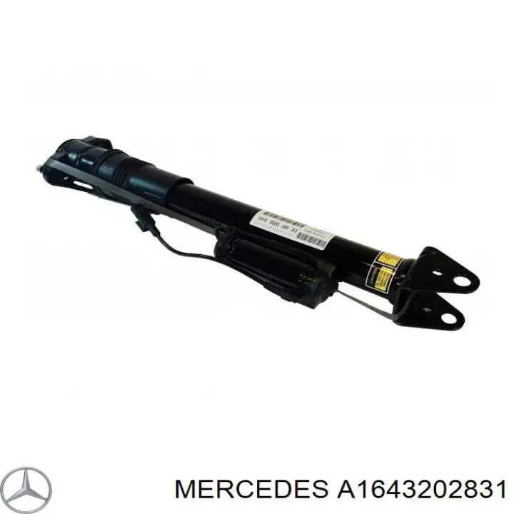A1643202831 Mercedes amortiguador trasero
