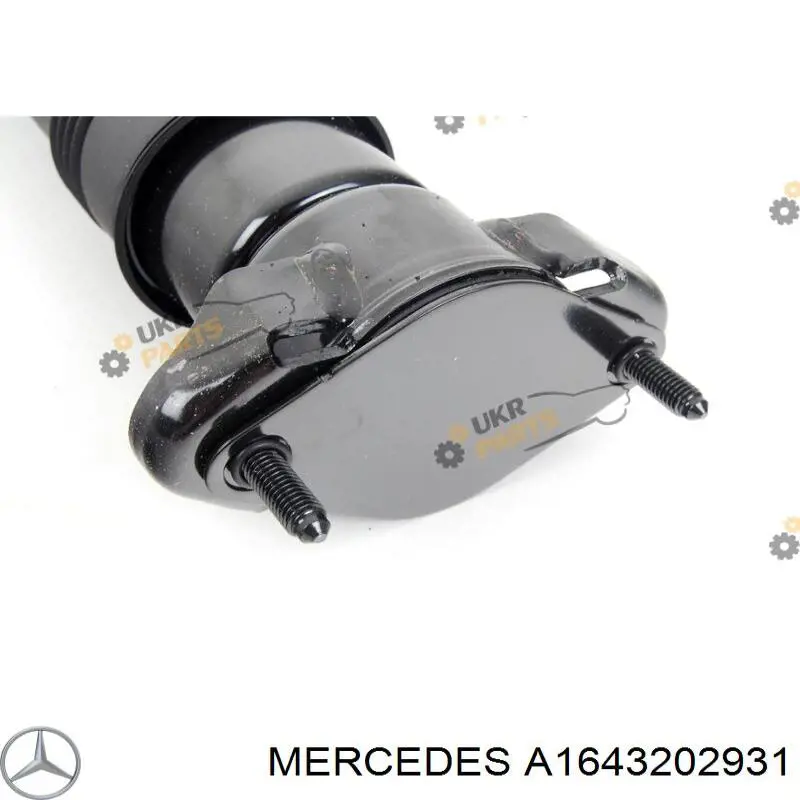 A1643201831 Mercedes amortiguador trasero