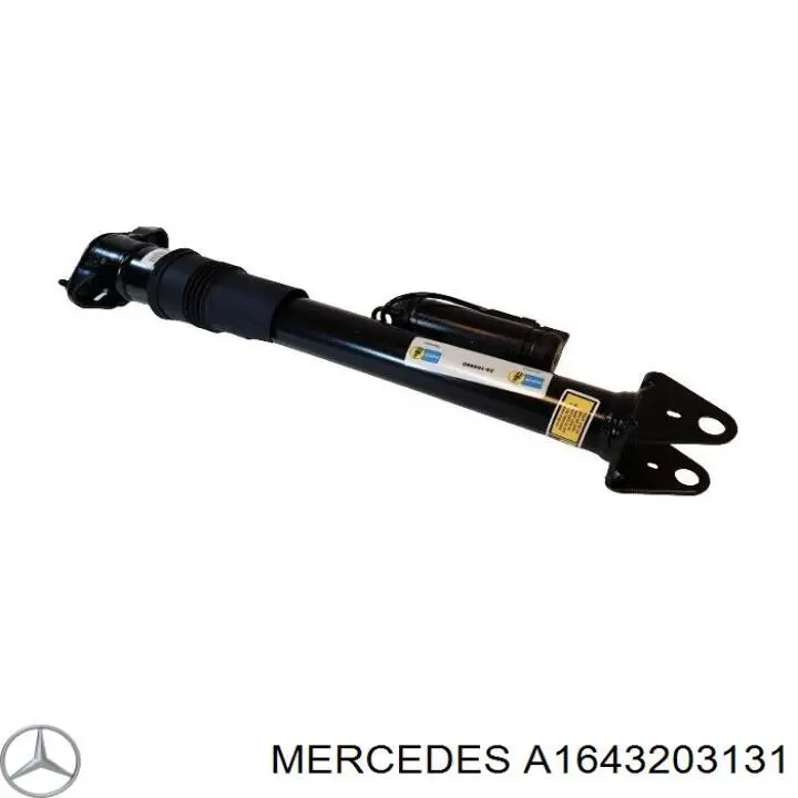 A1643203131 Mercedes amortiguador trasero