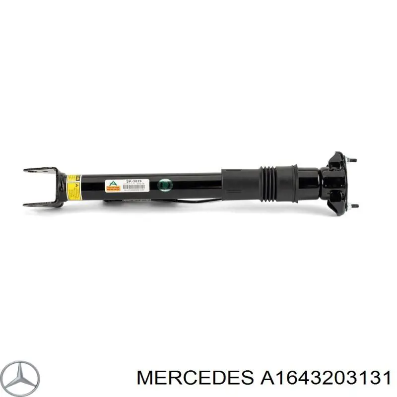Amortiguador trasero Mercedes A1643203131 precio, desde 385,09 EUR