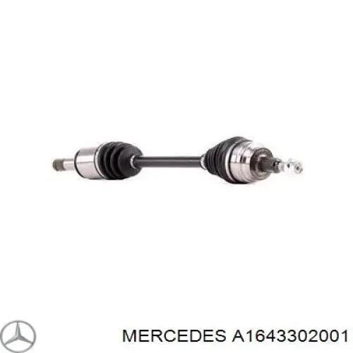 Semieje delantero izquierdo Mercedes A1643302001 precio, desde 132,13 EUR