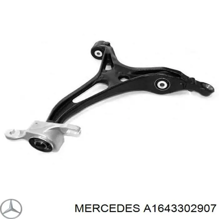 Brazo inferior izquierdo de la suspensión delantera Mercedes A1643302907 precio, desde 148,67 EUR