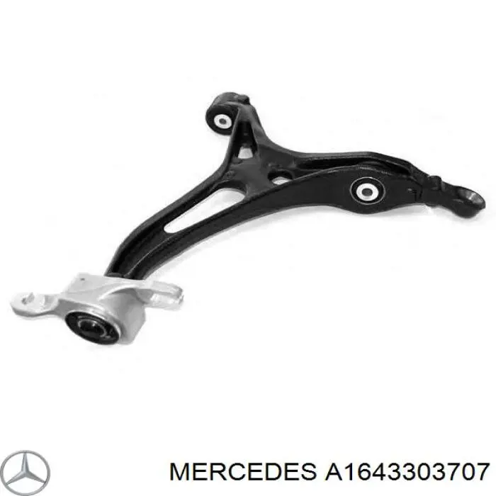 Brazo inferior izquierdo de la suspensión delantera Mercedes A1643303707 precio, desde 156,82 EUR