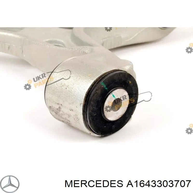 A1643303707 Mercedes barra oscilante, suspensión de ruedas delantera, inferior izquierda