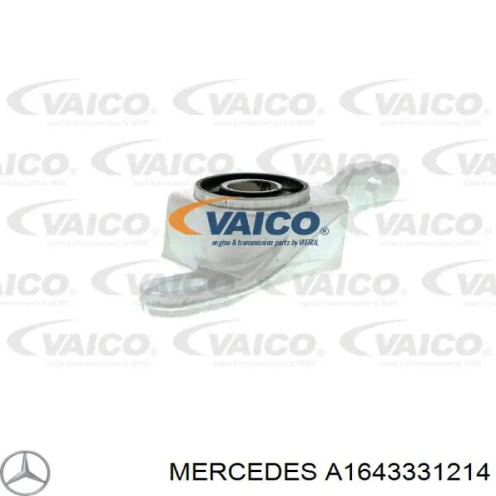 A1643331214 Mercedes silentblock de suspensión delantero inferior