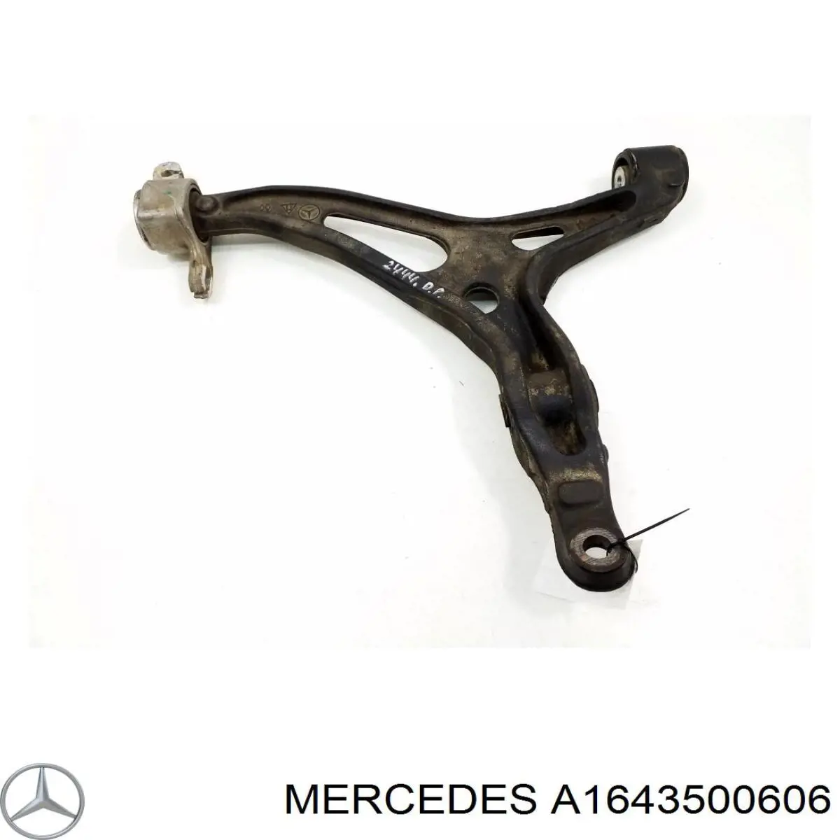 Brazo suspension trasero inferior izquierdo 1643501906 Mercedes