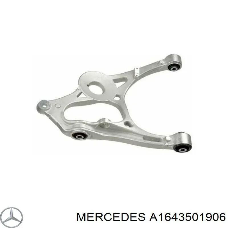 Brazo inferior izquierdo de la suspensión trasera Mercedes A1643501906 precio, desde 117,61 EUR